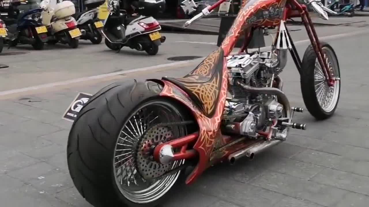 灵魂战车,这辆哈雷霸气十足,你想拥有它吗?