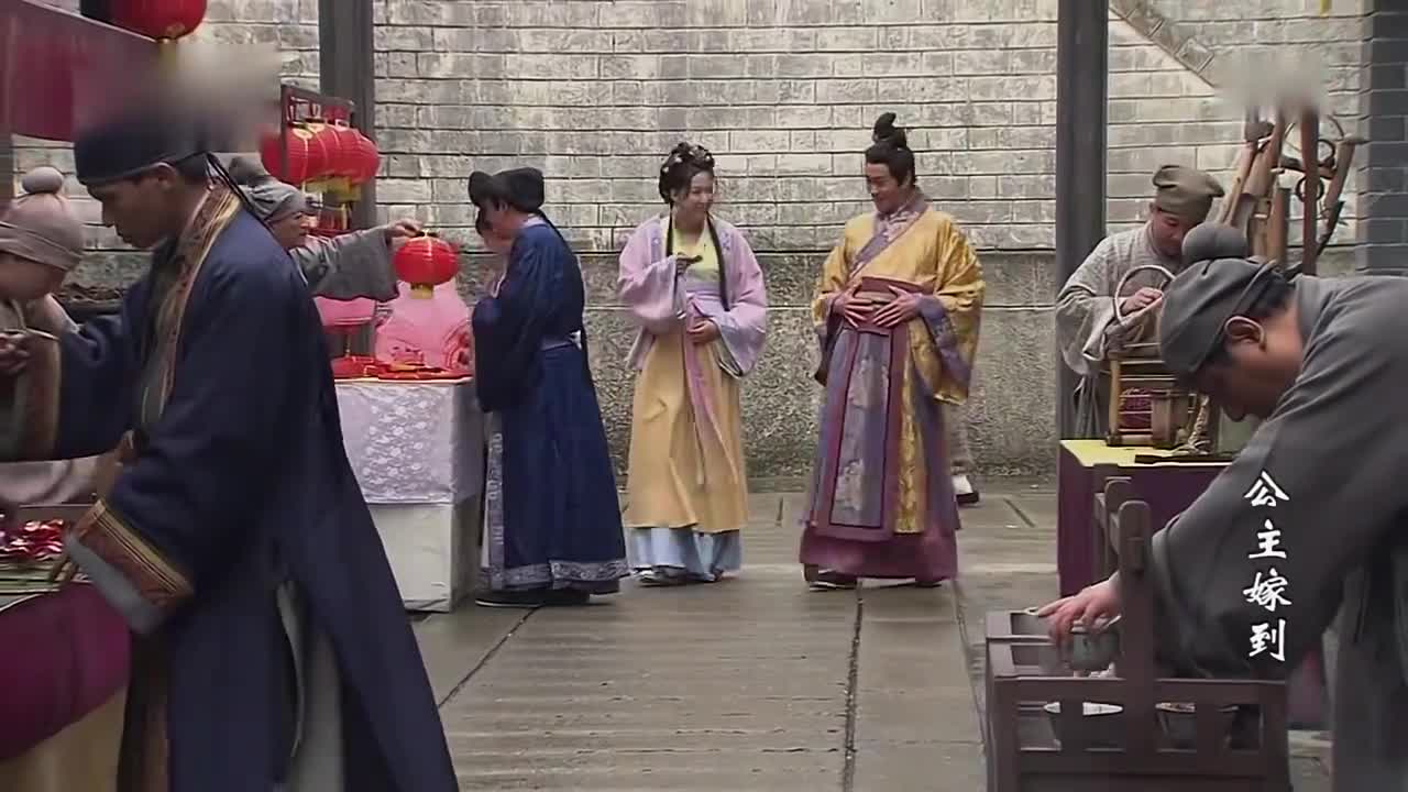 公主嫁到吴四德金多寿手拉手在大街上狂奔金多寿春心萌动