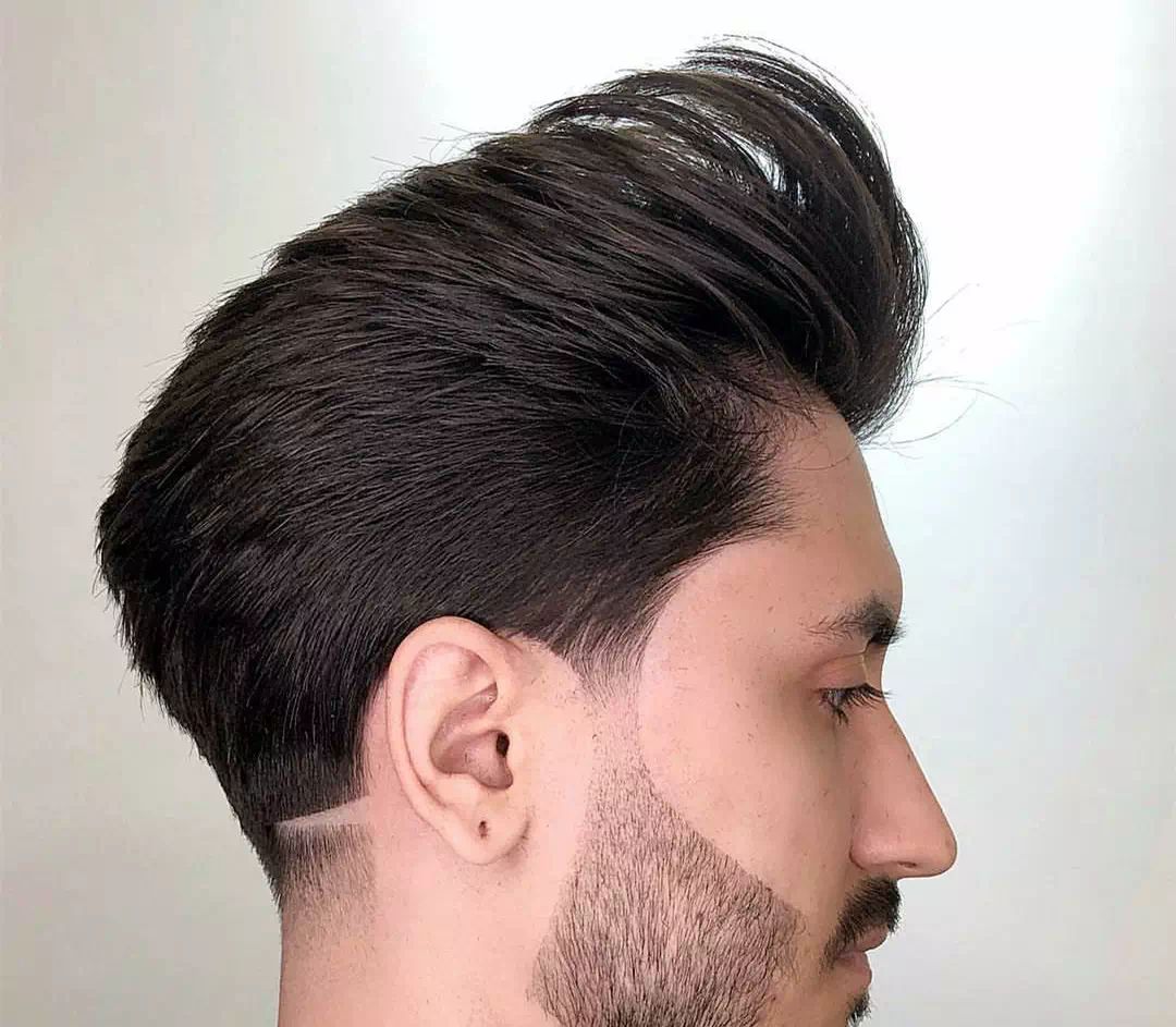 男士渐变发型帅就一个字我只说一次