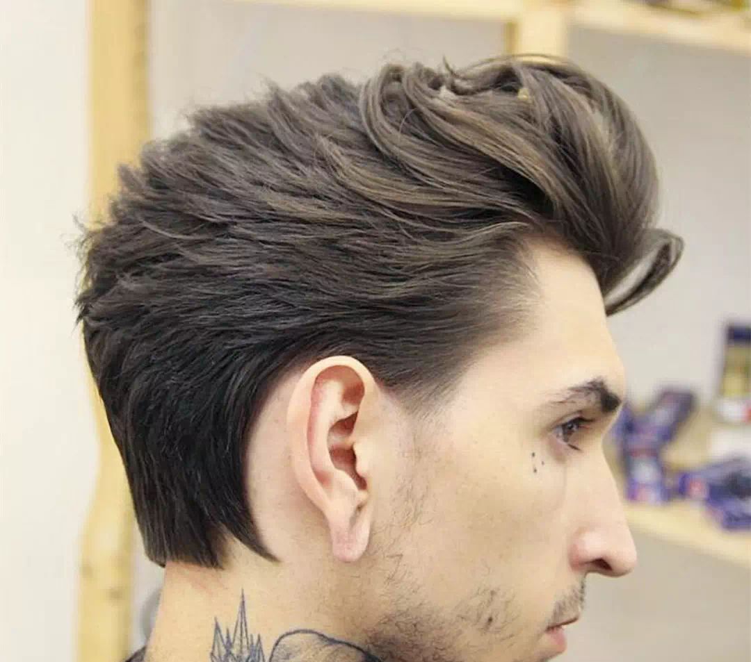 男士渐变发型帅就一个字我只说一次