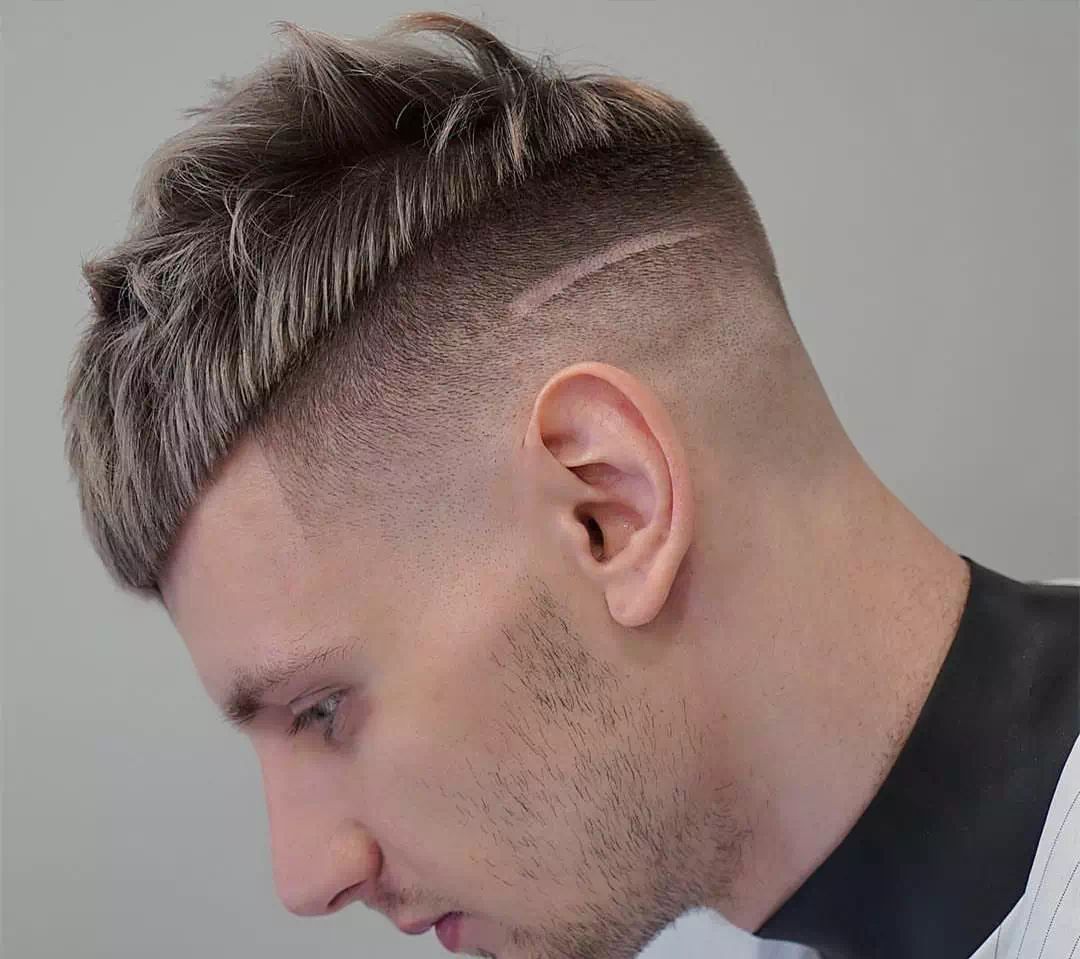 男士渐变发型帅就一个字我只说一次