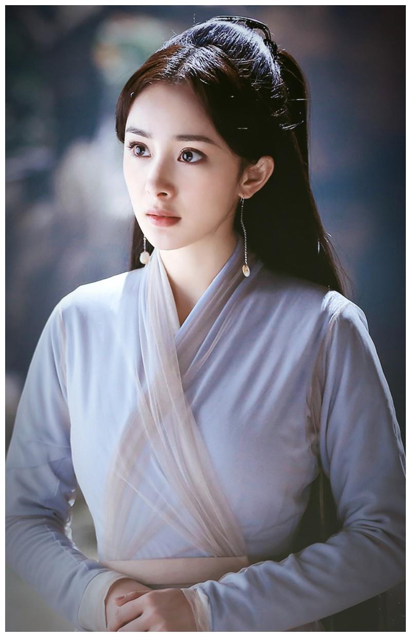 杨幂古装旧照,清纯,灵动!还记得大幂幂19岁演过的聂小倩吗?