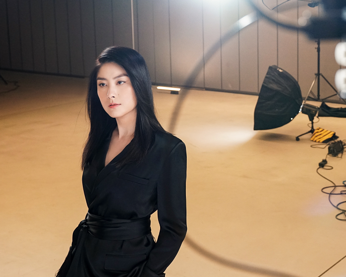 47岁陈慧琳近照曝光五官精致气质超好颜值不输当年