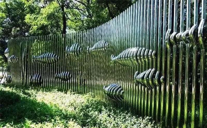 现代园林中景墙的体现设计方法