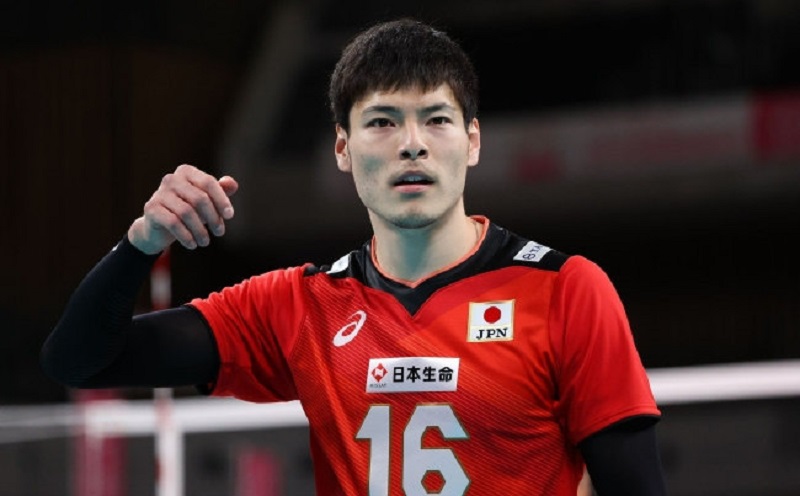 日本男排副攻手高桥健太郎新冠检测阳性10号凌晨迎来中日之战