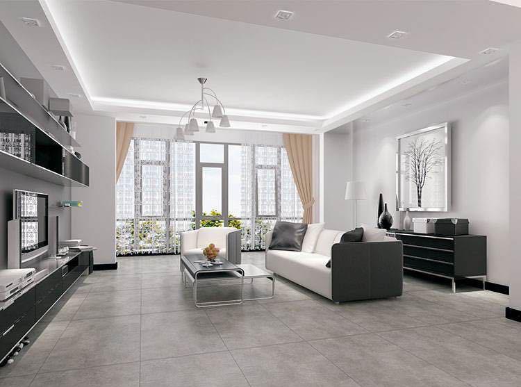 为什么说客厅铺白色地砖不明智只因一个原因灰色才是标配