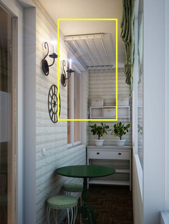 阳台是承重墙不能砸,聪明人都在顶部走圈吊柜,收纳翻倍颜值满分