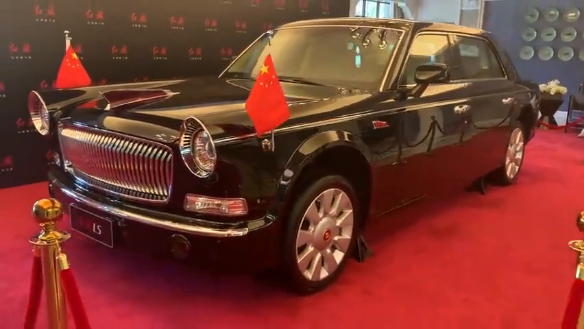 红旗l5的气场真是太强大了