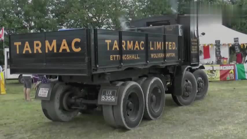 这才是真正的汽车,汽车汽车就得用气驱动,这蒸汽卡车真带劲