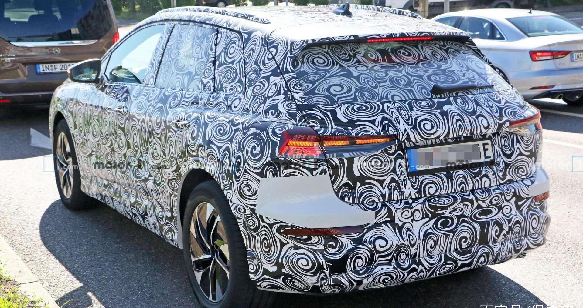 新车速递|或今年首发 奥迪q4 e-tron谍照曝光