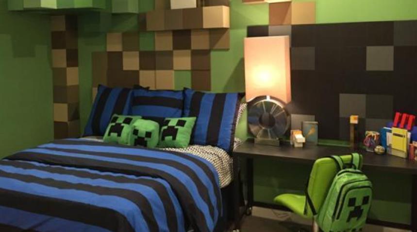 mc房间已备好,国外家长听到孩子喜欢游戏后,实景演艺我的世界