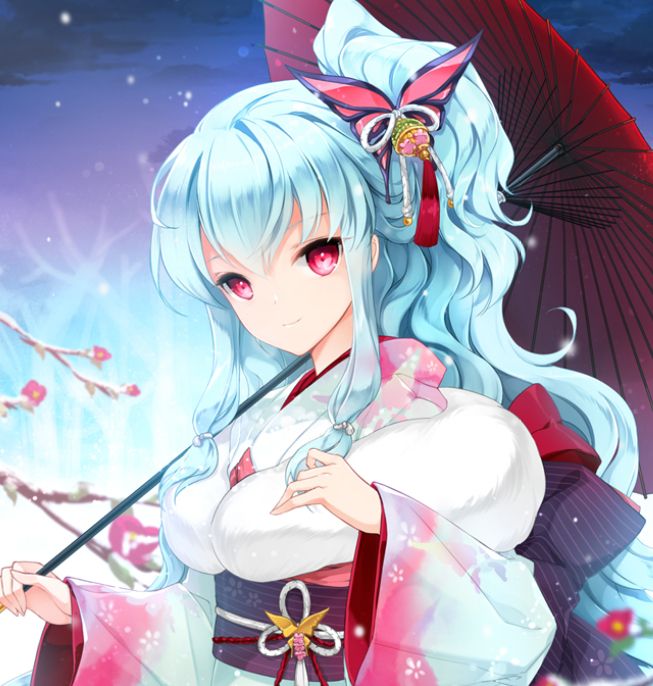 动漫头像:活泼开朗的和风美少女,笑容里充满了正能量!