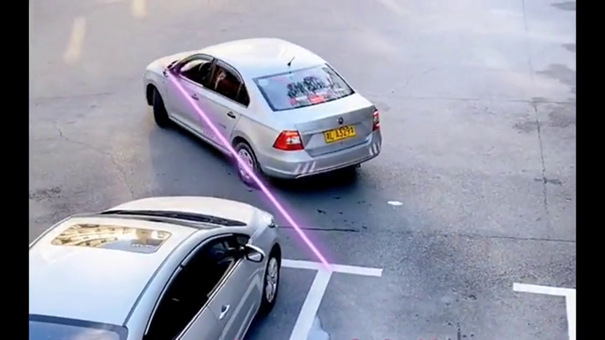 现实版的倒车入库,比想象中的更加简单!