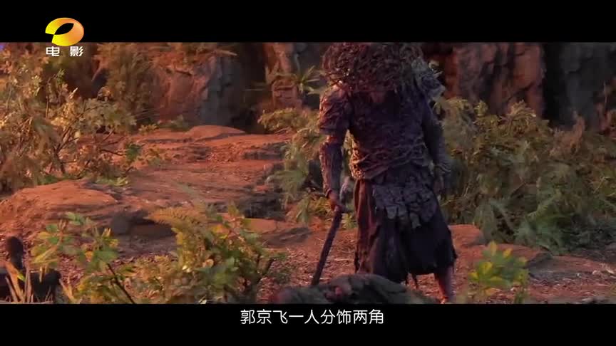 电影《刺杀小说家》郭京飞特辑,在电影里饰演老僧和黑甲两个角色