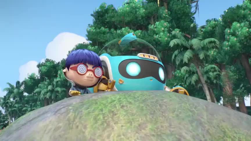 坏坏博士太冲动直接撞上鲨鱼差点被吃了