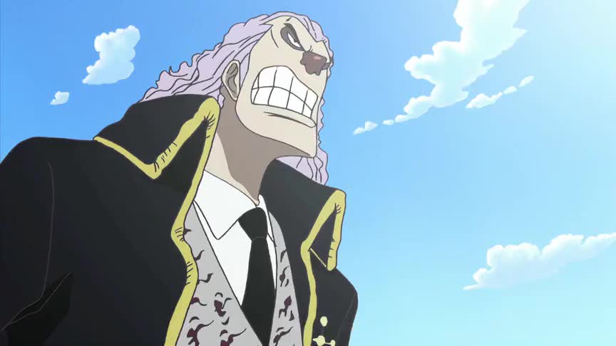 五老星给斯潘达姆下命令,让他调查古代兵器设计图