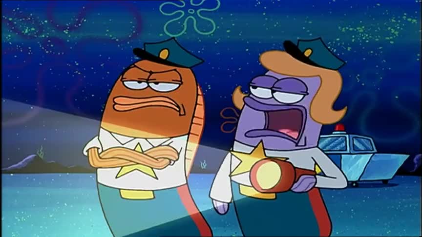 海绵宝宝回家太难,挖隧道还被警察抓住了!