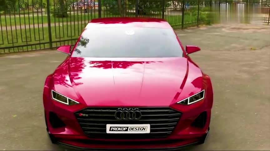 奥迪rs9实车曝光