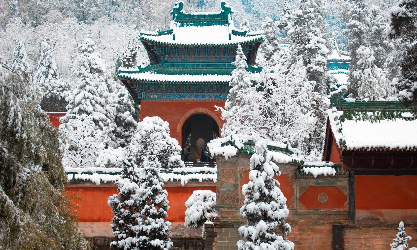 看一眼就被惊艳!@丁真,武当山实名邀请你来看雪!__财经头条