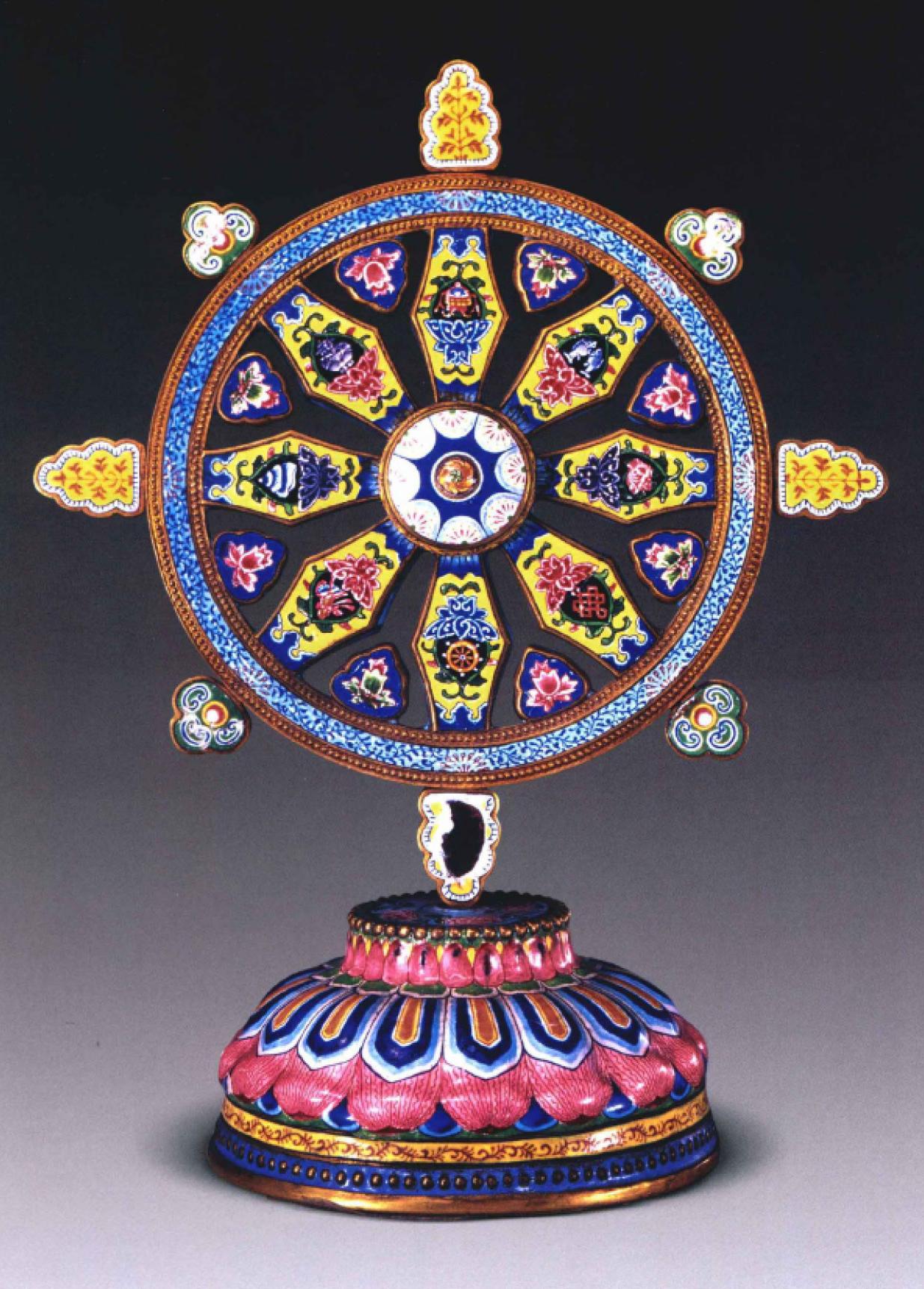 故宫博物院珍藏,清雍正画珐琅佳作,即是用具也是精美的艺术品