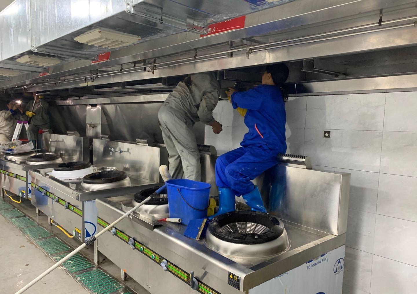 瑞洁特公司圆满完成三峡大学食堂油烟管道清洗工程__财经头条