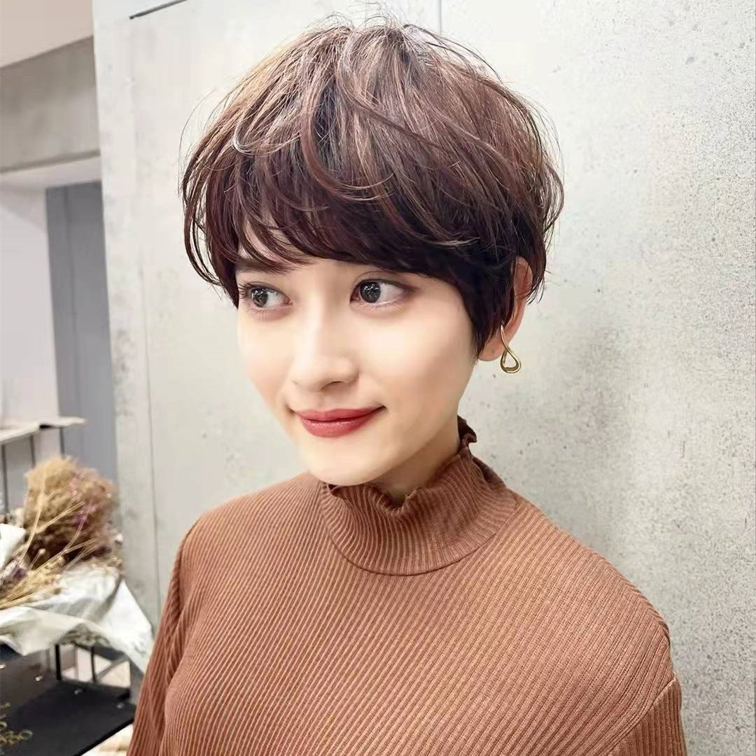 短发别再烫"满头卷"了,今年流行摩根纹理烫,时尚减龄又美颜|发型|烫发