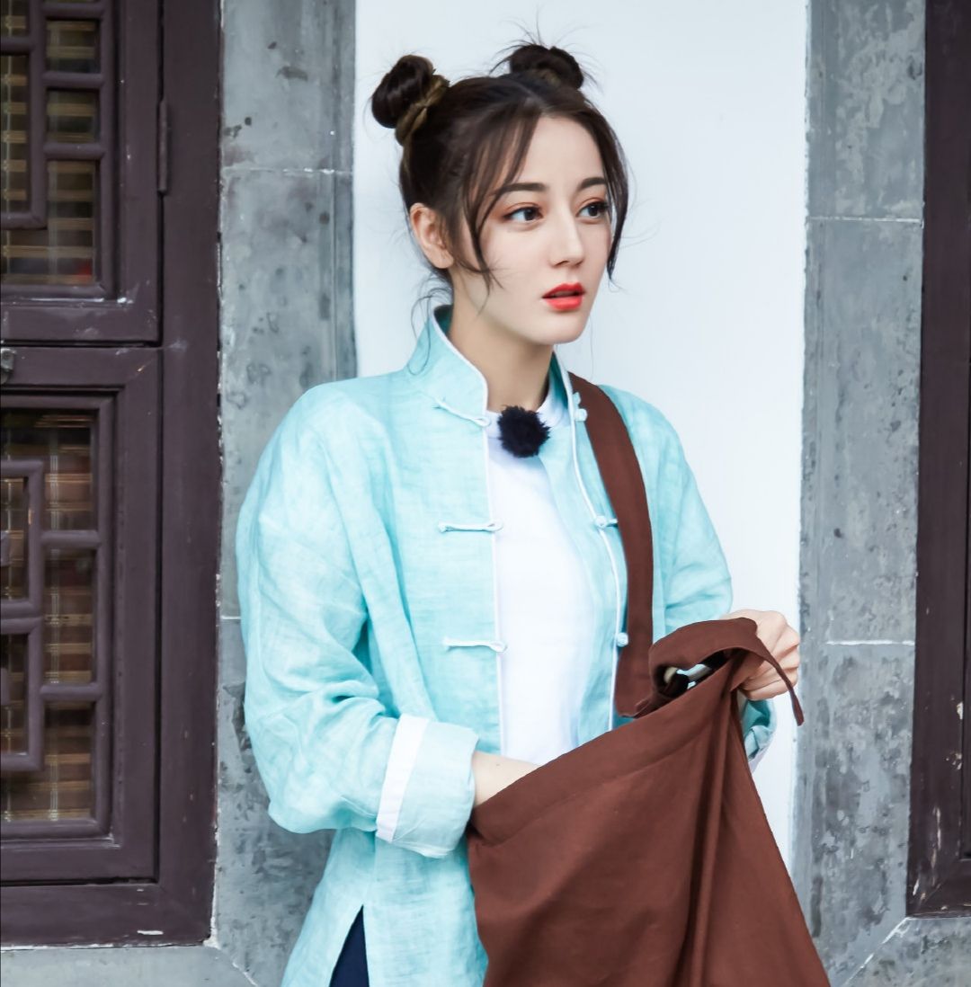 女星哪吒头造型,迪丽热巴古力娜扎谢娜吴昕杨超越谁最美?