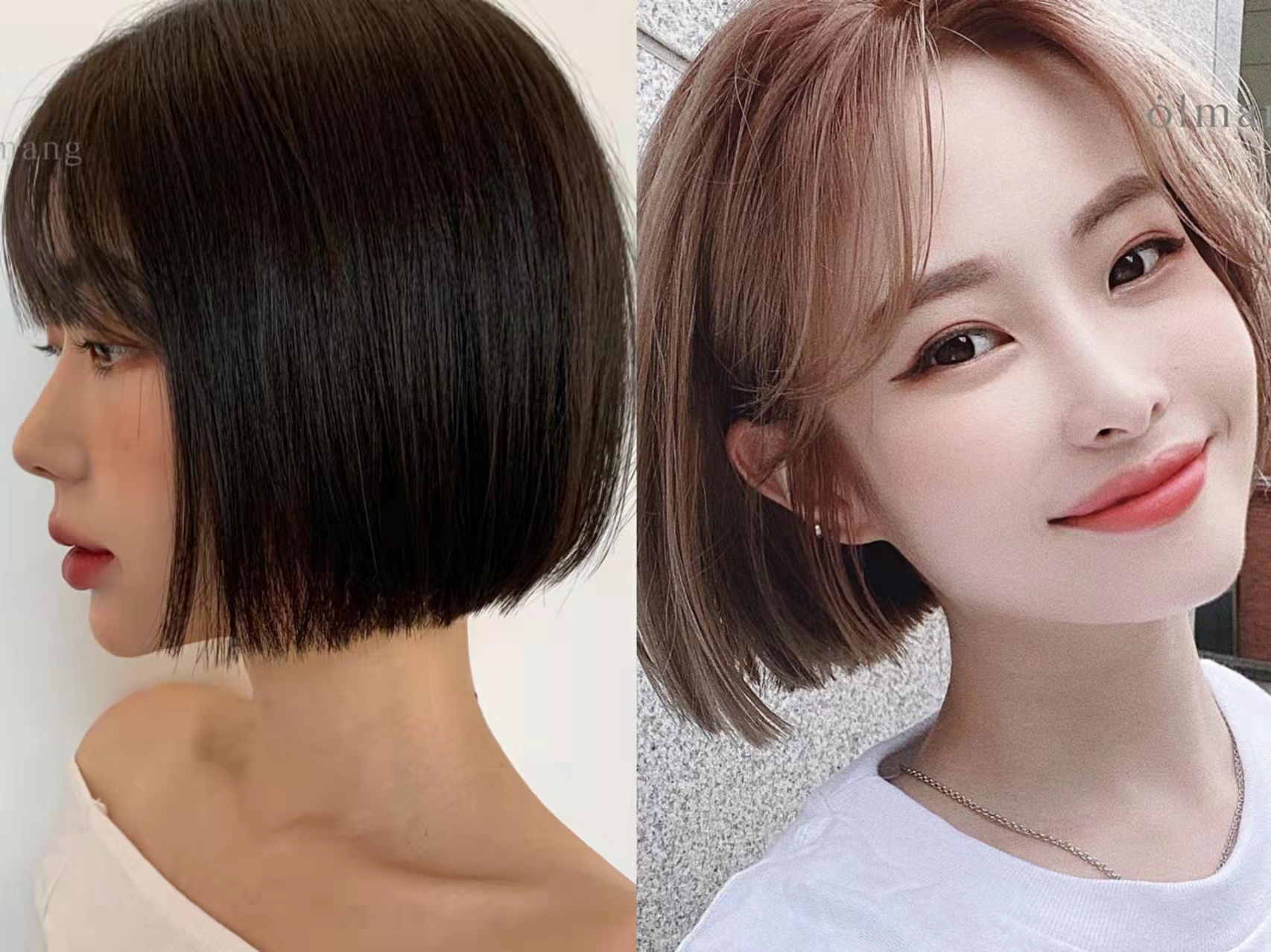 短发又流行回来了三款让人心动的短发小脸减龄又高级