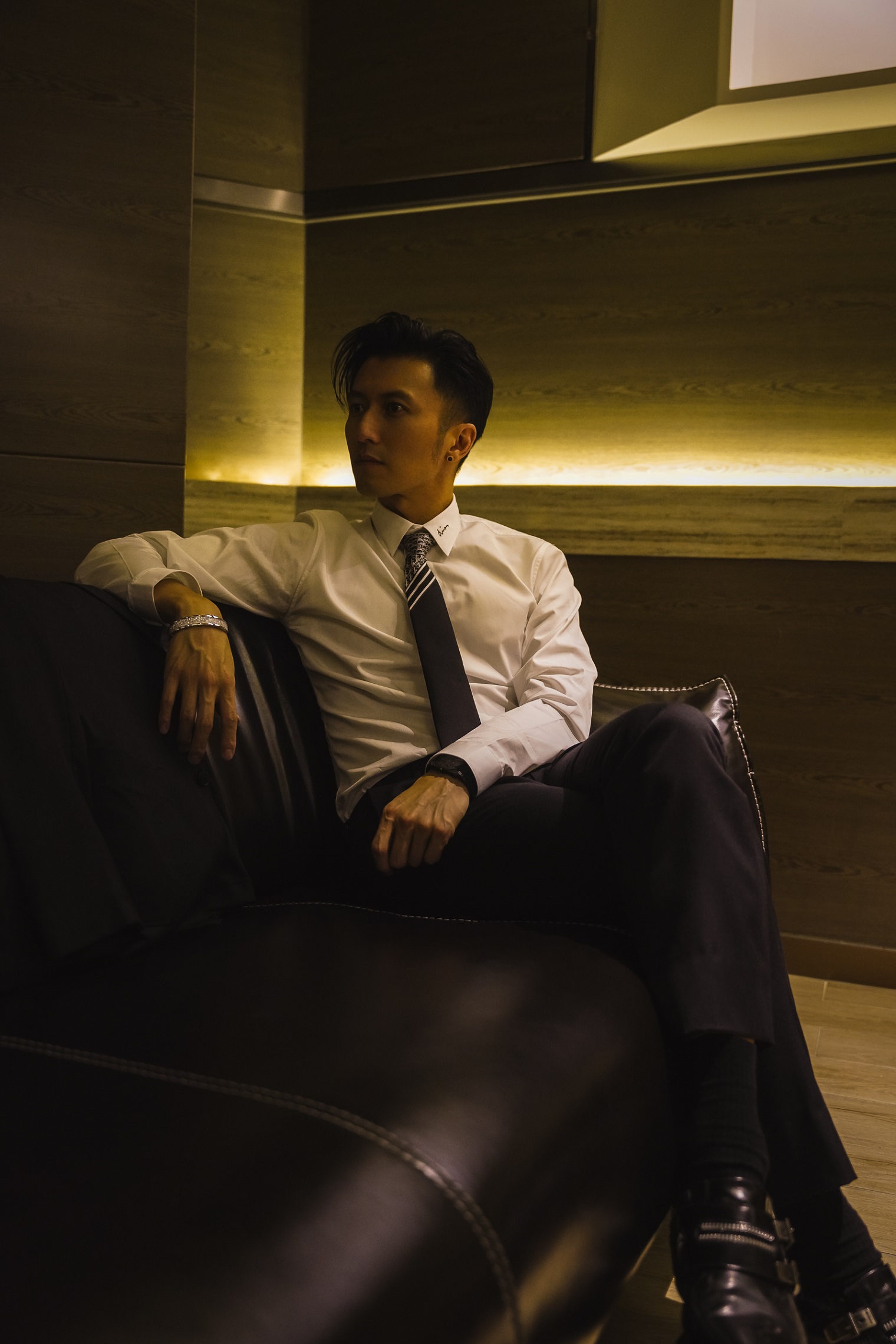 谢霆锋出席怒火重案超燃首映礼分享电影拍摄的台前幕后