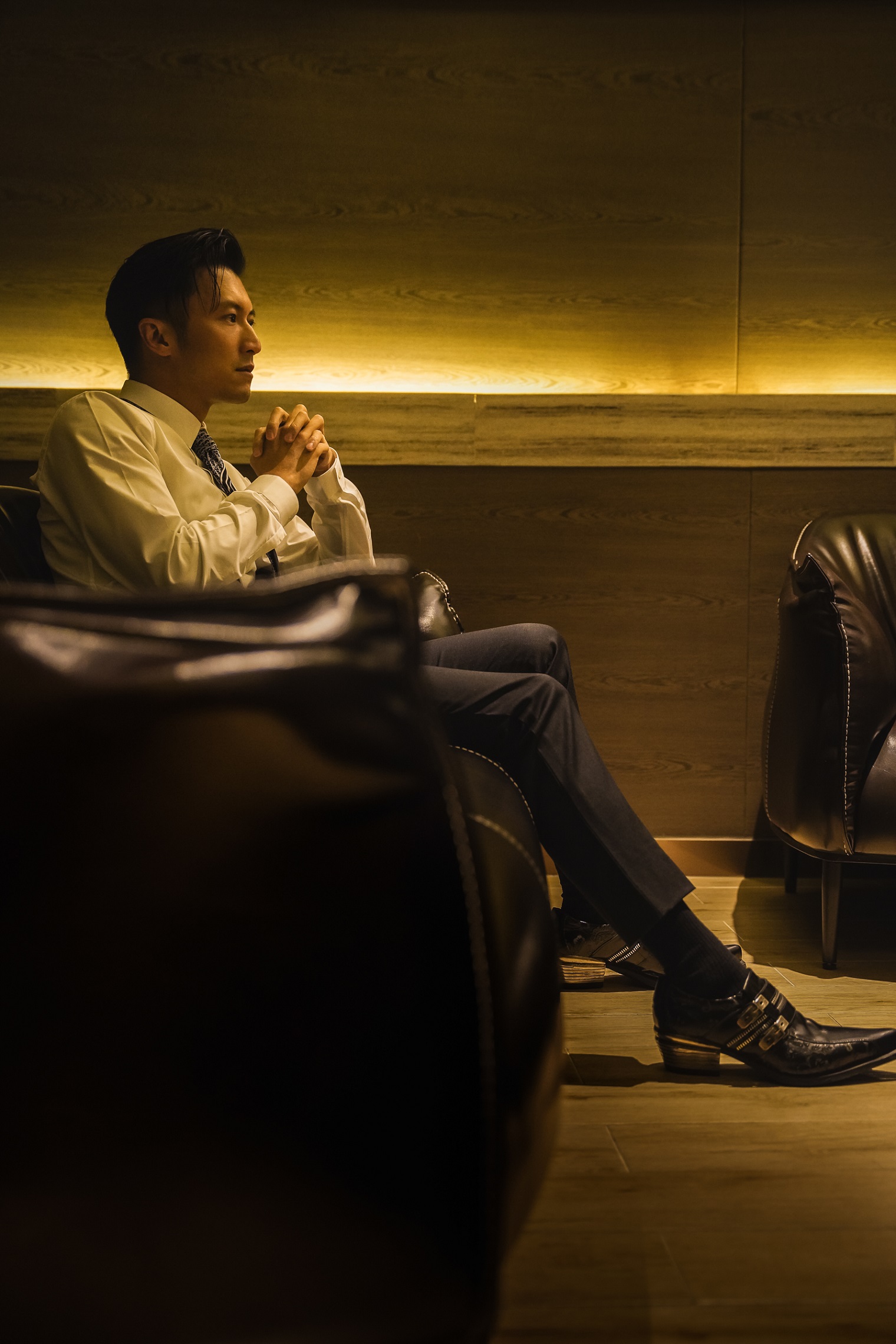 谢霆锋出席怒火重案超燃首映礼分享电影拍摄的台前幕后