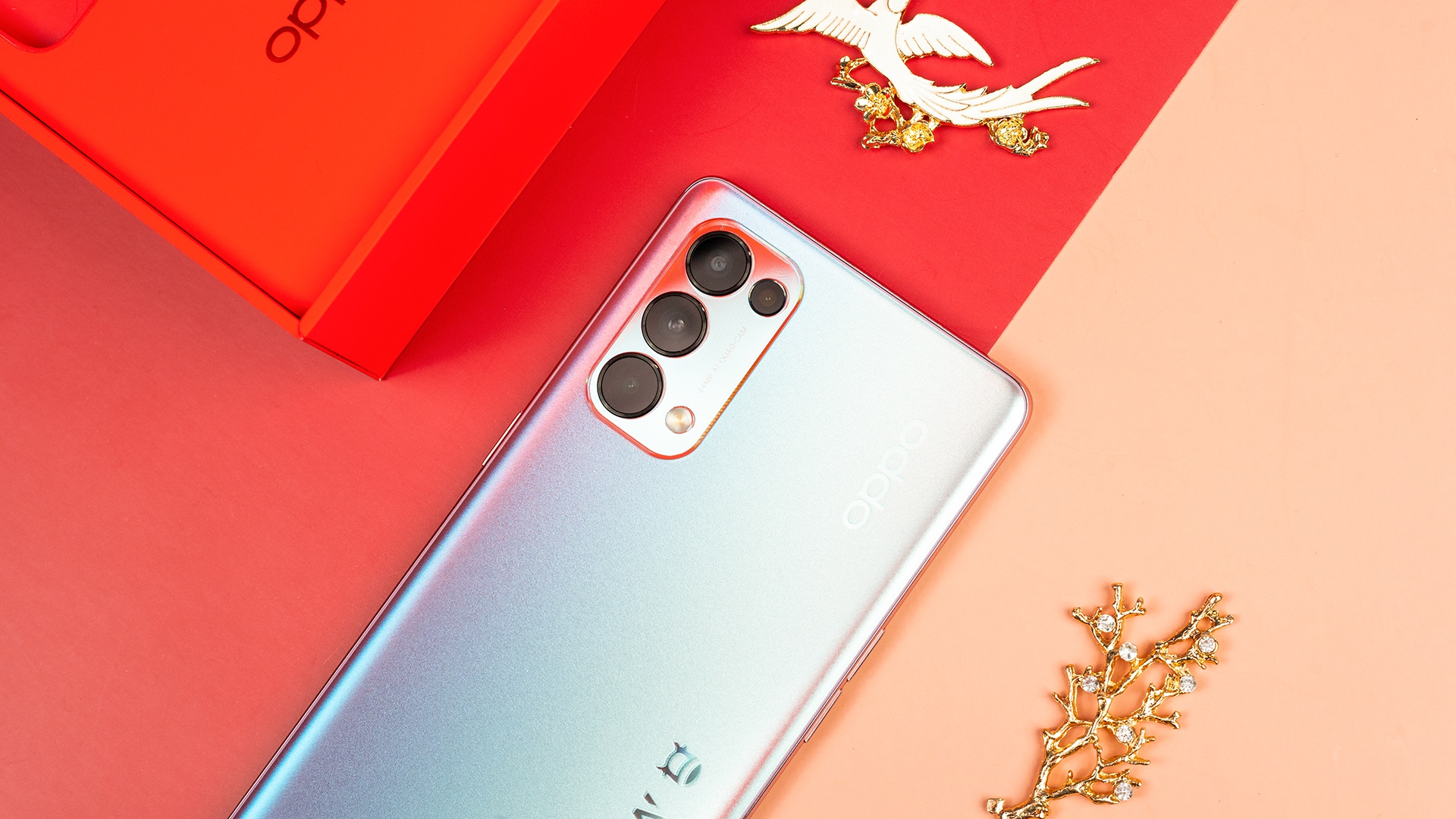 新的一年 闪闪发光 oppo reno5 pro星愿红图赏