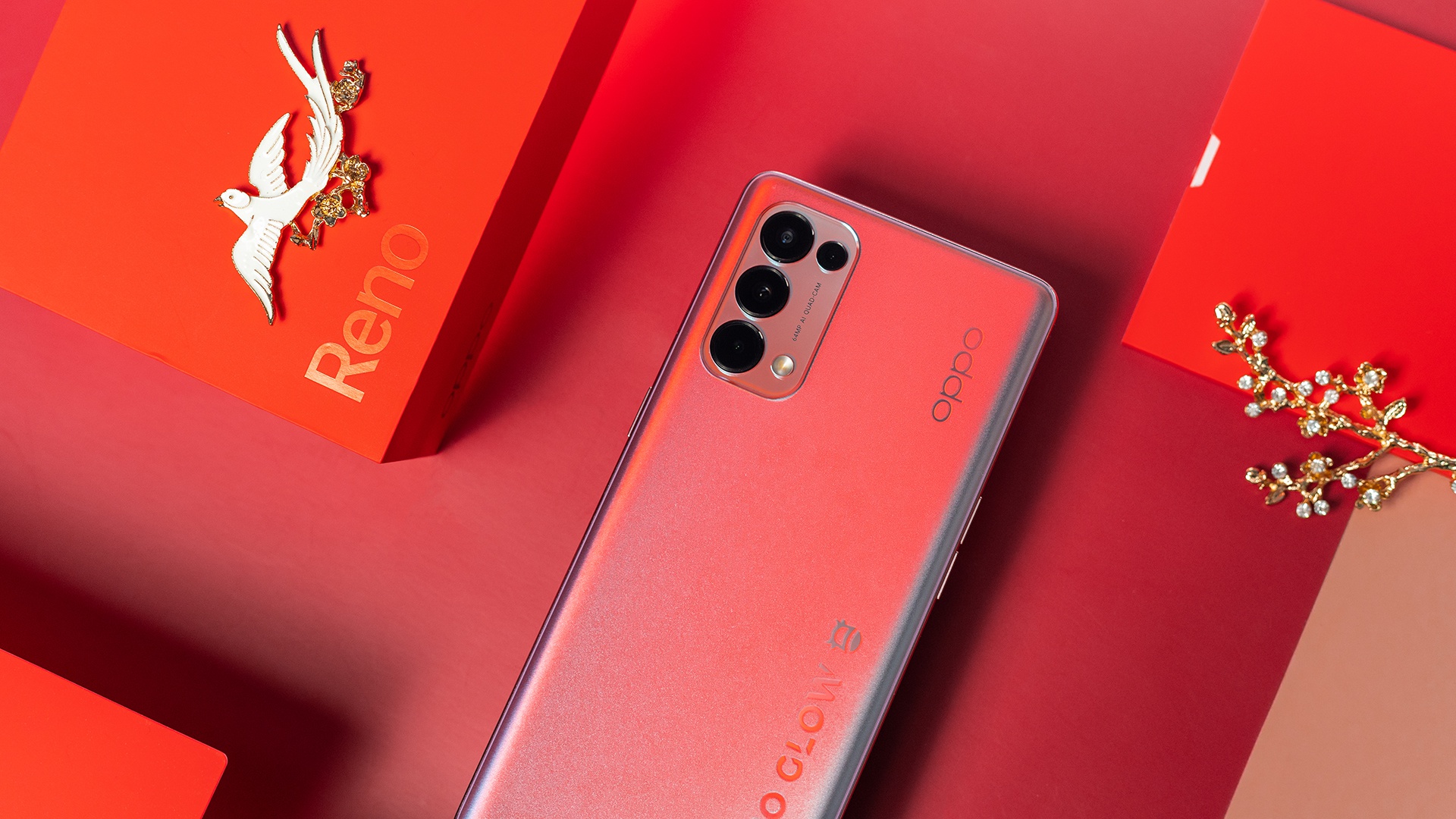 新的一年 闪闪发光 oppo reno5 pro星愿红图赏