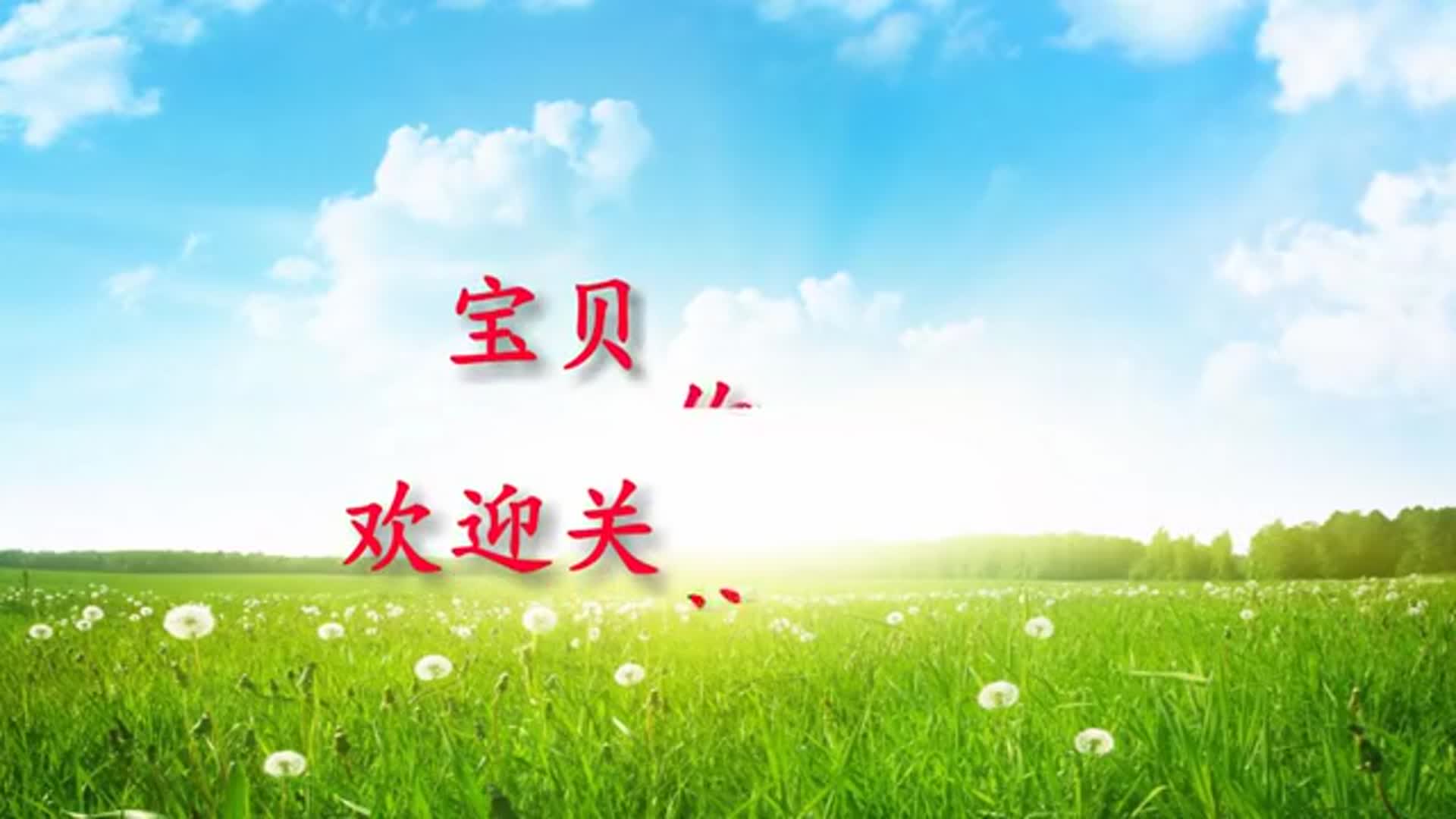 网络红歌《宝贝你最美》悠扬动听，简单好看，百听不厌