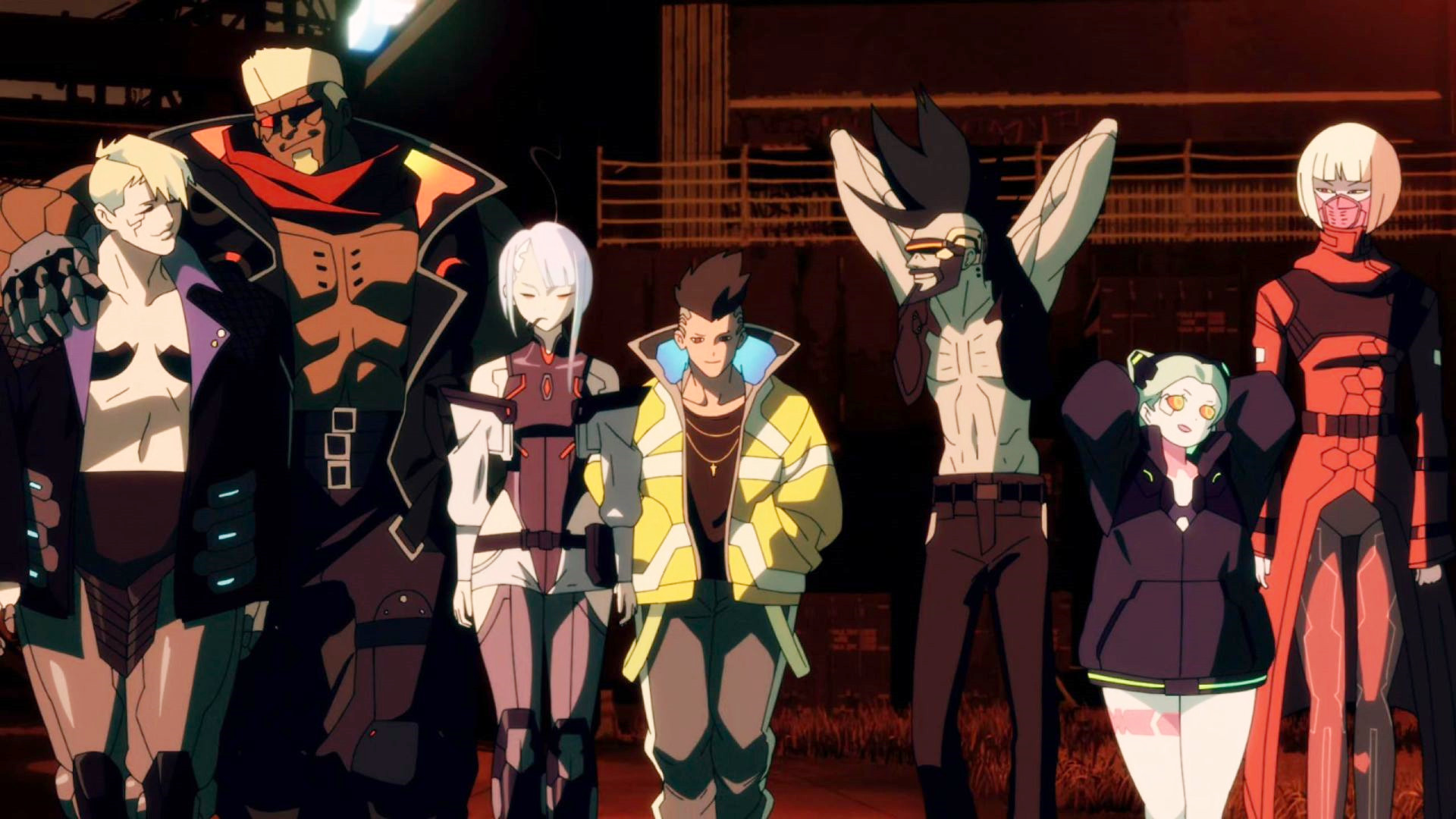 《赛博朋克:边缘行者》:高分网飞神剧,底层小人物的挣扎与反抗