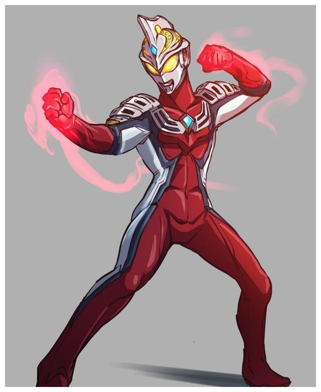 大神重新绘制的四个奥特曼托雷基亚拥有两个形态