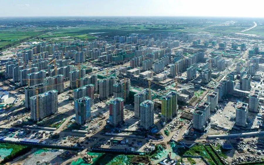 206栋住宅楼全部封顶!雄安雄东片区a单元安置房样板间很惊艳