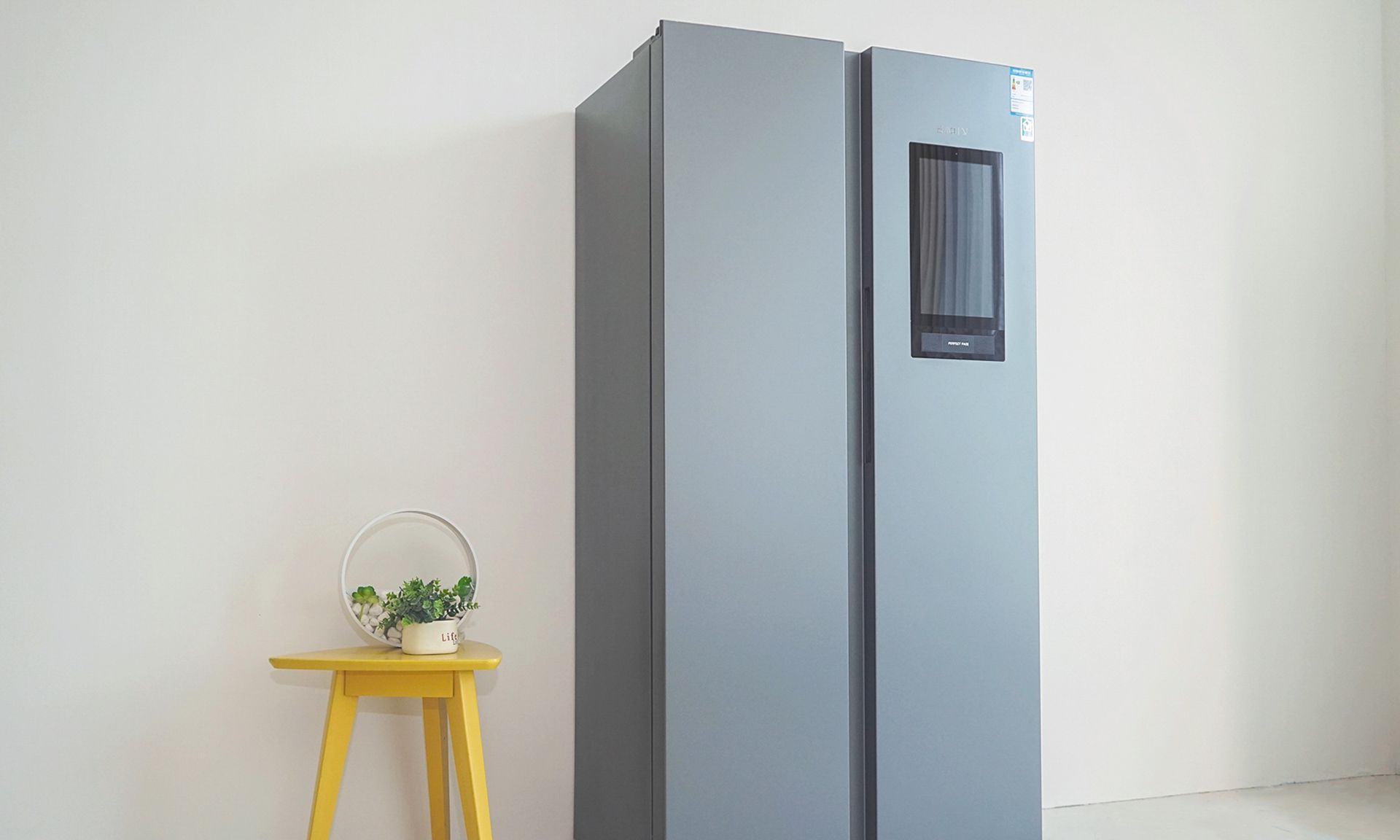 带你玩转厨房,云米互动大屏冰箱图赏_高清图集_新浪网