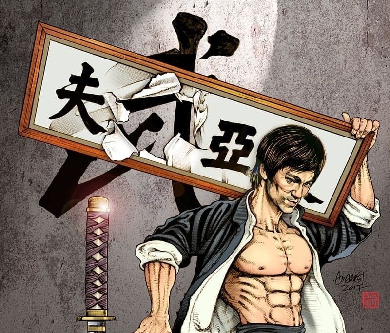 欣赏美仑美幻的李小龙图片,第5张两大绝顶高手巅峰对决谁与争锋_高清