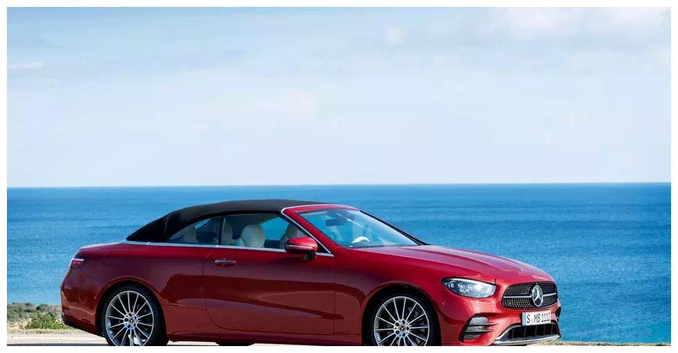 2021款梅赛德斯-奔驰e450敞篷车,外观设计新颖,今年国外上市