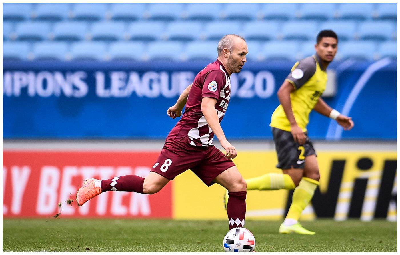 恒大稳了?神户胜利船不放水,伊涅斯塔维尔马伦首发出战