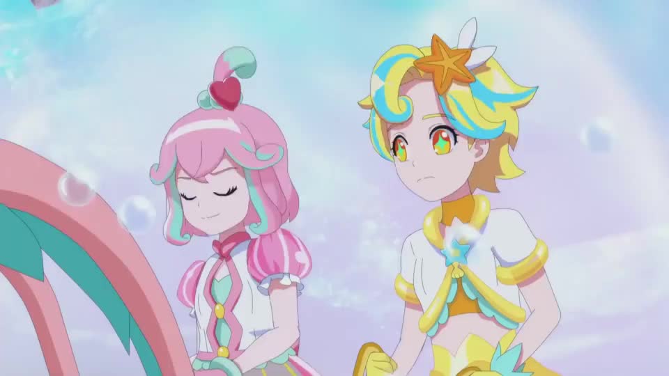 魔仙把海兽带到了魔法海洋希雅追了过去