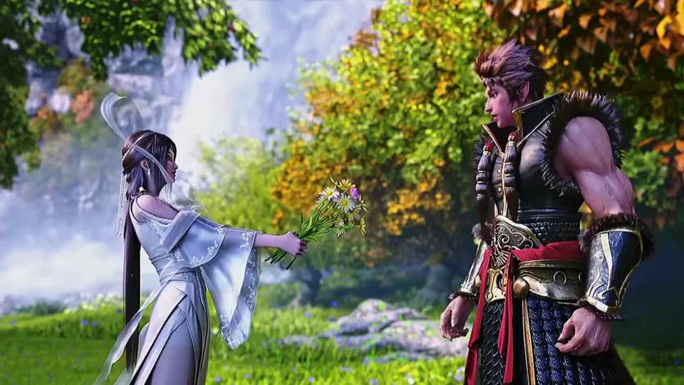 孙悟空x素衣,前期有多甜,后面就有多虐!