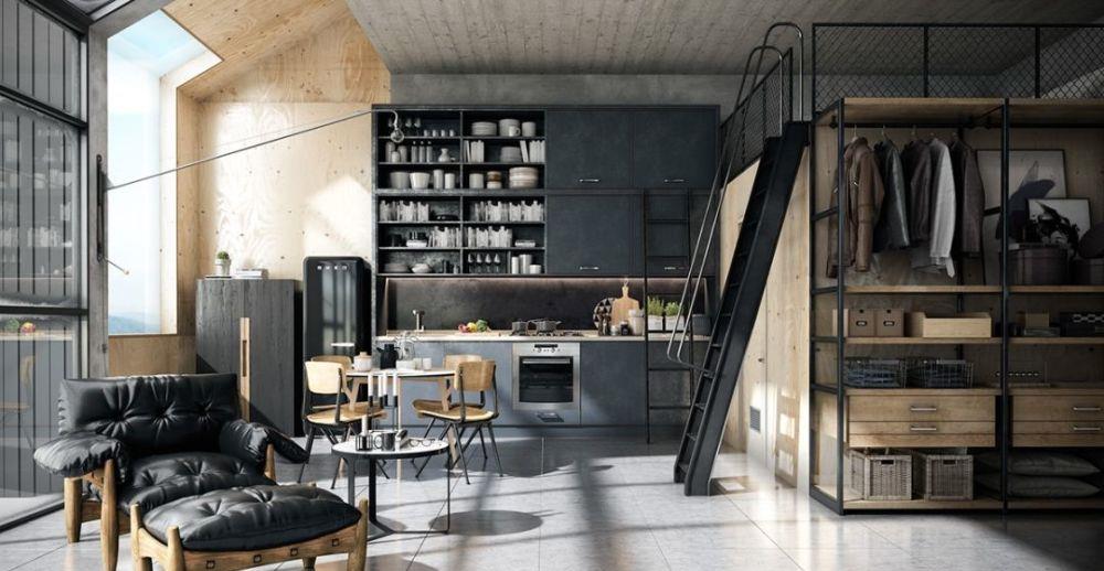 工业风≠"毛坯房",如何装修一个大气有风格的工业风房子?