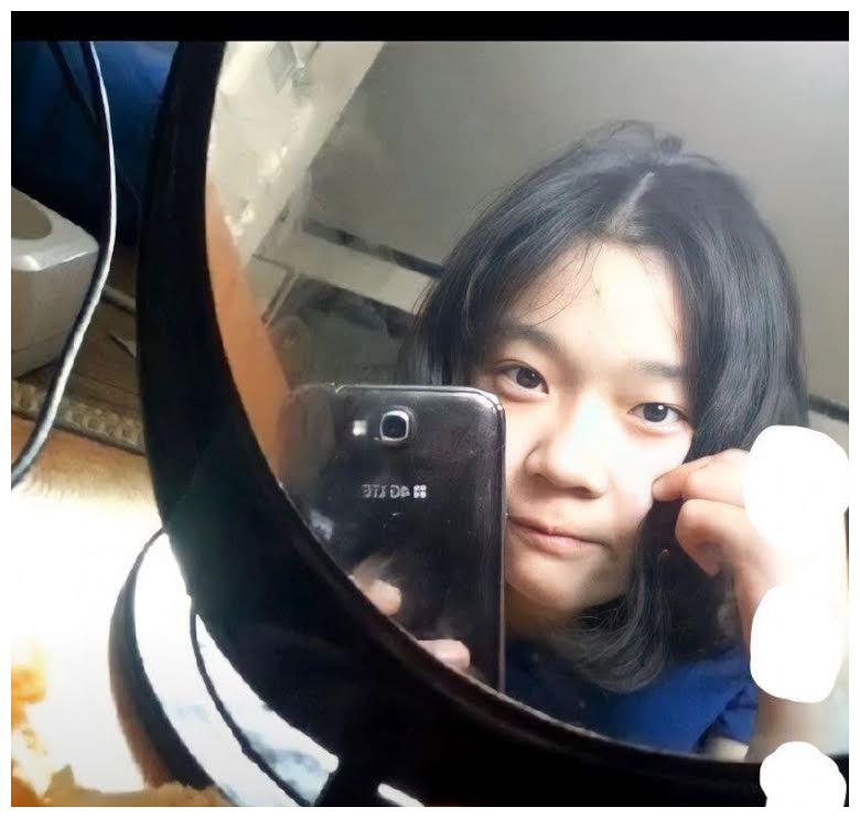 aespa成员金玟庭网上流传着出道前照片