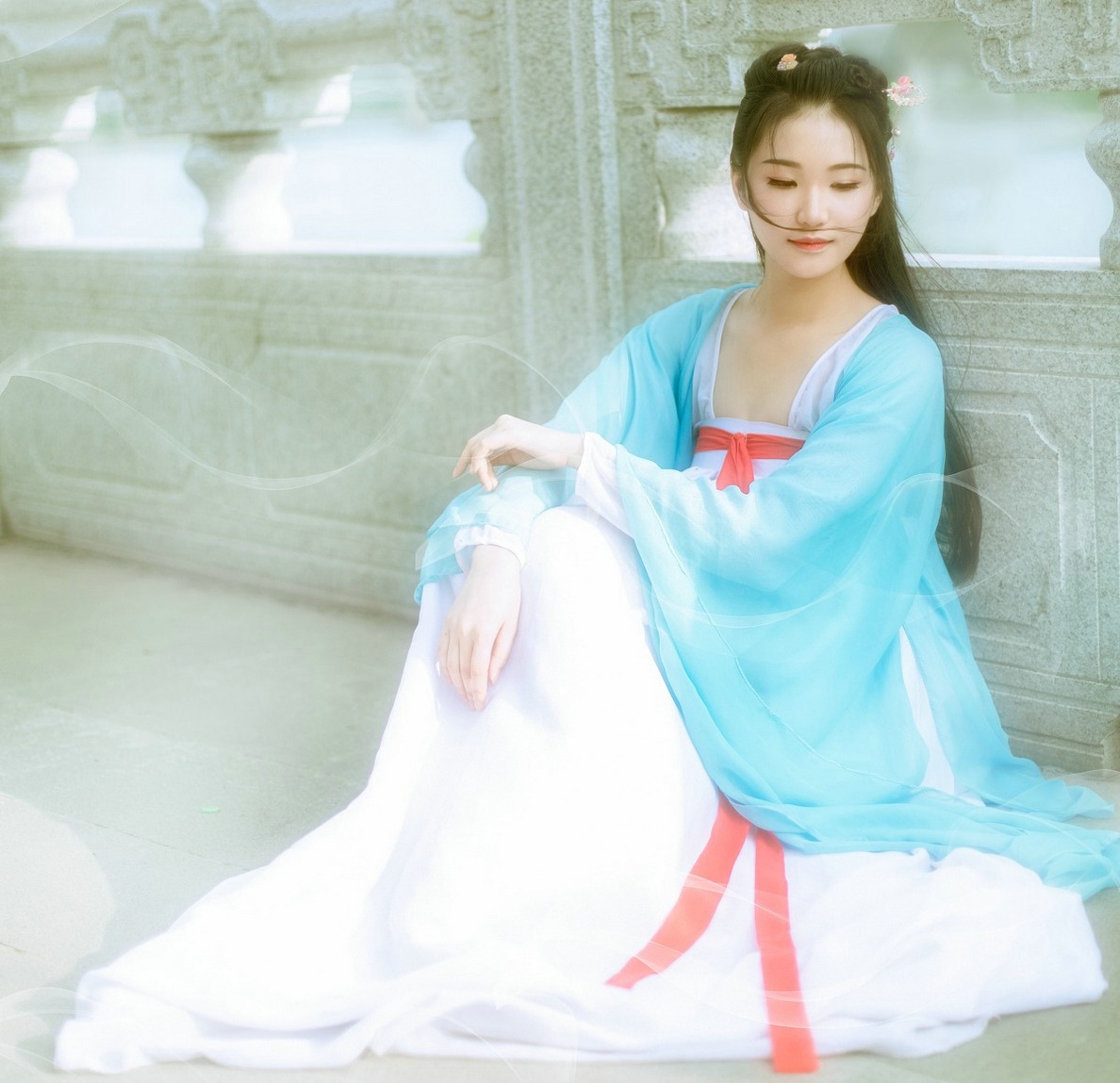 清纯古装美女倾国倾城唯美写真