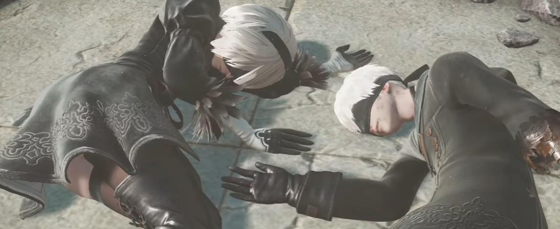 pod修复了人造人的机体,但未苏醒的2b及9s,却又要继续带着眼罩?