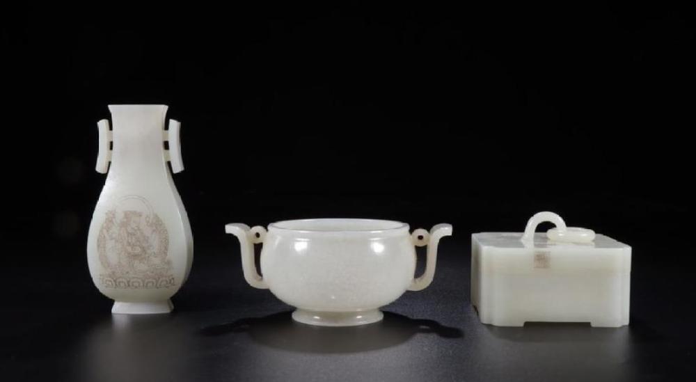 如何欣赏和田玉玉雕器皿作品,美学与实用的完美平衡