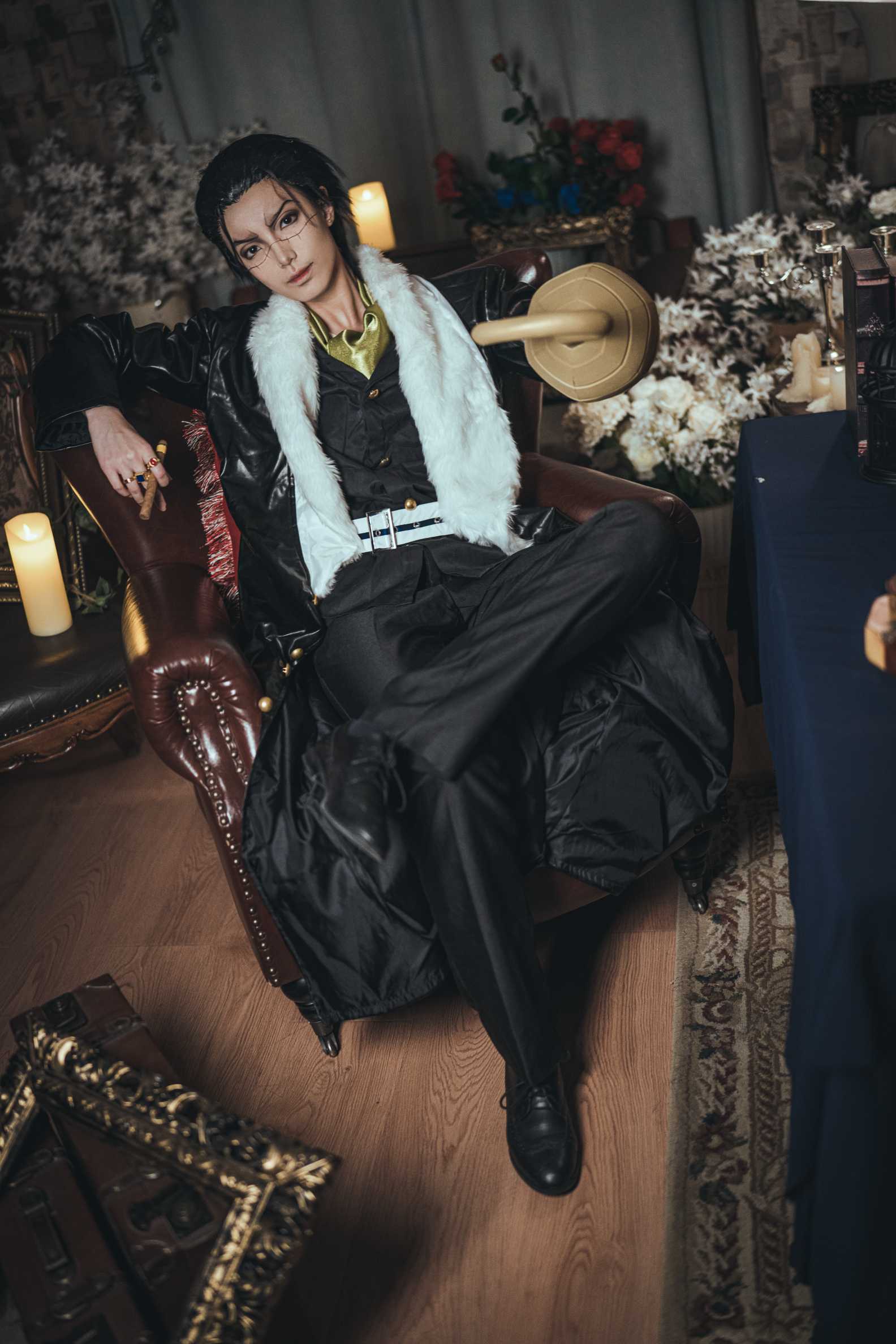 海贼王沙克洛克达尔cosplay