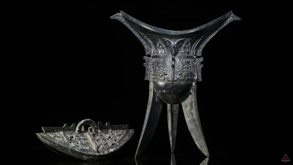 自采仙茗一盏 亲酿美酒几角|角|青铜器|纹饰_新浪新闻