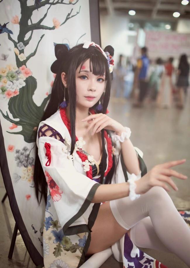阴阳师手游花鸟卷漫展场照cosplay正片